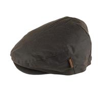 Barbour - Cheviot Wax Flat Cap Oliva - - Accessories - Uomo - Marrone - S