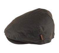 BARBOUR Coppola Uomo Cheviot Wax Flat Cap MHA0294OL11 Colore Oliva