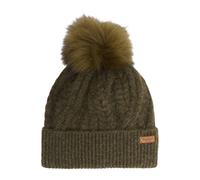 Barbour - Elsdon Cable-Knit Beanie - - Accessories - Donna - Verde - ONE SIZE