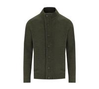 Barbour - Essential Elbow-Patch Cardigan - - Knitwear - Uomo - Verde - S
