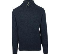 Barbour Essential Lambswool Half Zip Jumper Navy Mid XL, Blu, XL