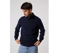 Barbour - Essential Patch Half Zip Knitted Jumper Marine - S Marine