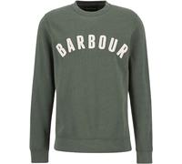 Barbour - Felpa con logo Uomo - Prep Logo Crew Neck Sweatshirt Thyme per Uomo - Taglia L - Verde