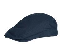 BARBOUR Flat Cap Uomo Finnean MHA0413NY91 Cotone Blu Scuro