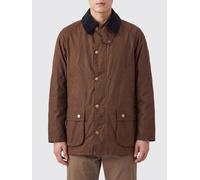 BARBOUR Giacca Ashby in cotone cerato con colletto in velluto a coste L Marrone