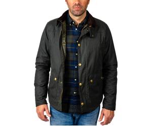 Barbour - Giacca cerata autentica - Reelin Wax Jacket Sage per Uomo - Taglia M - Verde