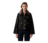 Barbour - Giacca cerata Icons Tartan Collar Spey - - Jackets - Donna - Marrone - L