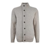 Barbour Maglione con Bottoni Zip e Toppa MKN0731ST16 Colore Stone Taglia XL