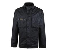 Barbour - Giacca in cotone cerato nero - -Jackets -Uomo -Nero -XL