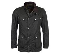 Barbour - Giacca isolante e impermeabile in cotone cerato - B.Intl Duke Wax Jacket Sage per Uomo - Taglia L - Verde