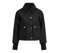 Barbour - Giacca Nera Corta in Cera Aw25 - - Jackets - Donna - Nero - S