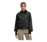 Barbour - Giacca Wax Cropped Beadnell - - Jackets - Donna - Nero - L