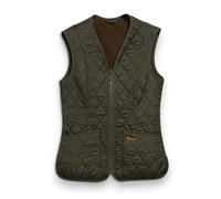 Barbour Gilet Betty Liner Fleece Verde Oliva Donna Taglia UK 8