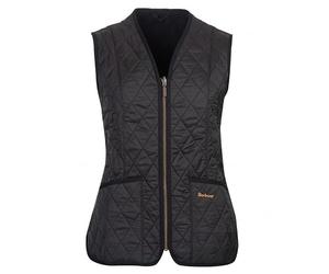 Barbour Gilet Donna Black Fleece betty liner
