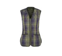 BARBOUR Gilet reversibile TARTAN BETTY verde | 48