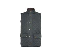 BARBOUR Gilet trapuntato LOWERDALE verde scuro | S
