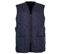 Barbour Gilet Trapuntato Uomo Blu con Zip MLI0002NY91 Blu M