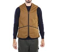 Gilet Barbour Waistcoat Zip In Liner Marrone Uomo 42