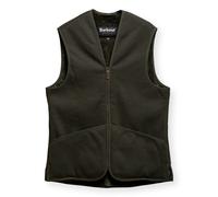 BARBOUR Gilet Uomo Verde Sage Warm Pile Zip-In Liner Regular MLI0004SG71