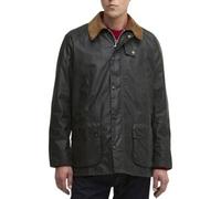 Barbour - Giacca cerata isolante - Festive Ashby Wax Jacket Sage/Evergreen per Uomo in Cotone - Taglia S - Verde
