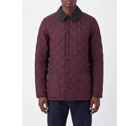 BARBOUR Giubbotto corto in cotone trapuntato e impermeabile con collo in velluto M Bordeaux