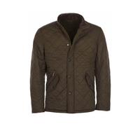 Barbour - Giubbotto Trapuntato Oliva con Dettagli in Pelle - - Jackets - Uomo - Verde - 2XL