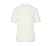 Barbour - Hartland Knitted Polo Shirt - - Tops - Donna - Bianco - L