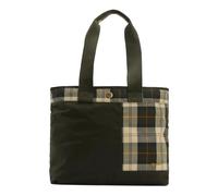 Barbour - Heritage Check Borsa Tote - -Bags -Donna -Verde -ONE SIZE