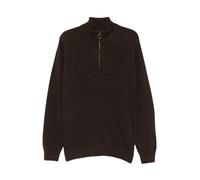 Barbour - Holden Half Zip - - Knitwear - Uomo - Marrone - 2XL