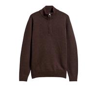 Barbour - Holden Half Zip - - Sweatshirts & Hoodies - Uomo - Marrone - S