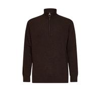 Barbour - Holden Half Zip - - Sweatshirts & Hoodies - Uomo - Marrone - S