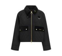 Barbour - Icons Quilted Spey Waxed Jacket - - Jackets - Donna - Nero - S