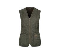 Barbour Gilet Betty Liner Fleece Verde Oliva Donna Taglia UK 8