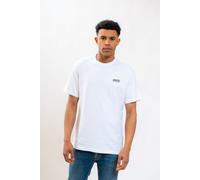 Barbour, ,Tops ,Uomo ,Bianco ,M Magliette bianca iconica con logo