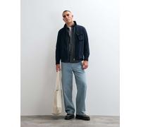 Barbour International A7 overshirt con chiusura con zip in navy-blu navy 108 cm