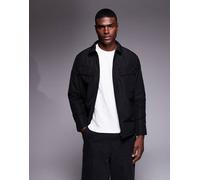 Barbour International - Ariel - Camicia giacca imbottita nera-Nero 108 cm