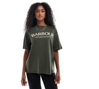 Barbour International - Cali - T-shirt kaki-Blu navy 50