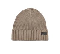 Barbour International Chester Beanie Cappello, maglia a coste, tigrato