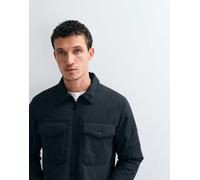 Barbour International - Distill - Camicia giacca trapuntata nera-Nero 97 CM