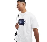 Barbour International - Divide - T-shirt bianca-Bianco 97 CM
