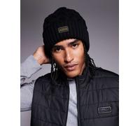 Barbour International - Drift - Berretto lavorato a trecce nero/ombra One Size