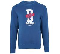 Barbour International Famous Duke Sweatshirt Mid Blue, blu, XL