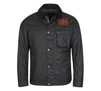 Barbour International giacca cerata nera Workers Wax Jacket