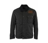 Barbour International giacca cerata nera Workers Wax Jacket