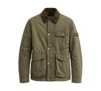 Barbour International Men's Winter Drifter Washed Waxed Jacket Olive Night