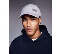 Barbour International - Norton - Cappellino in drill ultimate grey/shadow-Grigio One Size