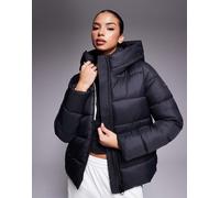 Barbour International - Olivio - Piumino oversize nero 42