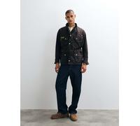 Barbour International Original giacca cerata con cintura bordeaux-Rosso 42in