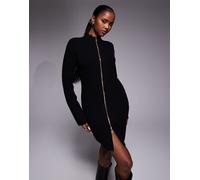 Barbour International - Reagan - Vestito midi nero in maglia 50