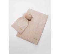 Barbour International - Sparkle - Set regalo con berretto e sciarpa-Rosa One Size